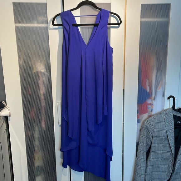 Royal blue dress. Size S. From RW&co. Worn once - Picture 1 of 3